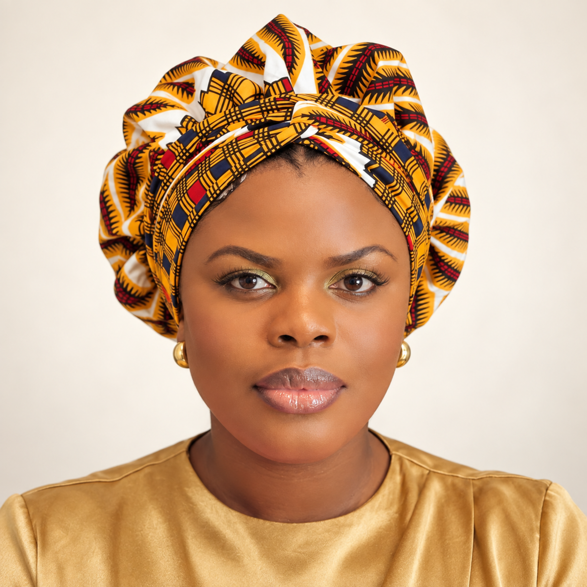 Included satin-lined bonnet; select Hawah, Vivi or Sham style