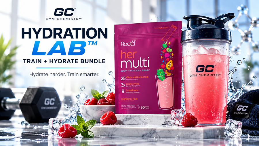 Gym Chemistry Hydration Lab™ Train + Hydrate Bundle