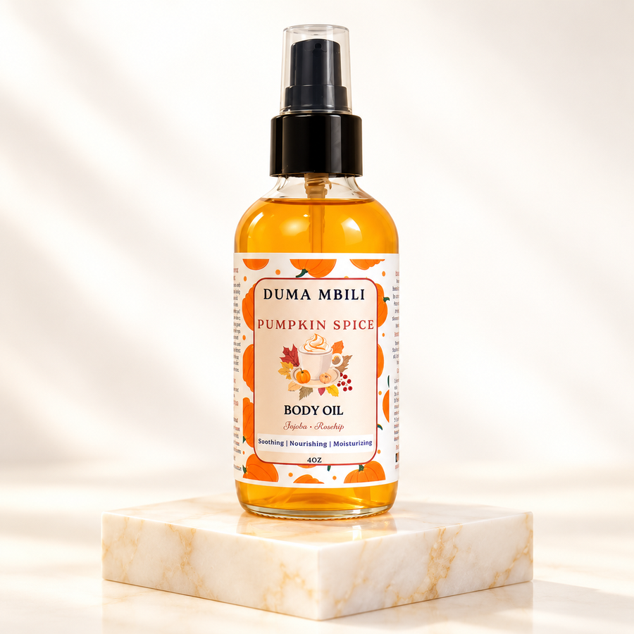 The Gift Lab™ Pumpkin Spice Shower Duo | Body Oil + Scrub