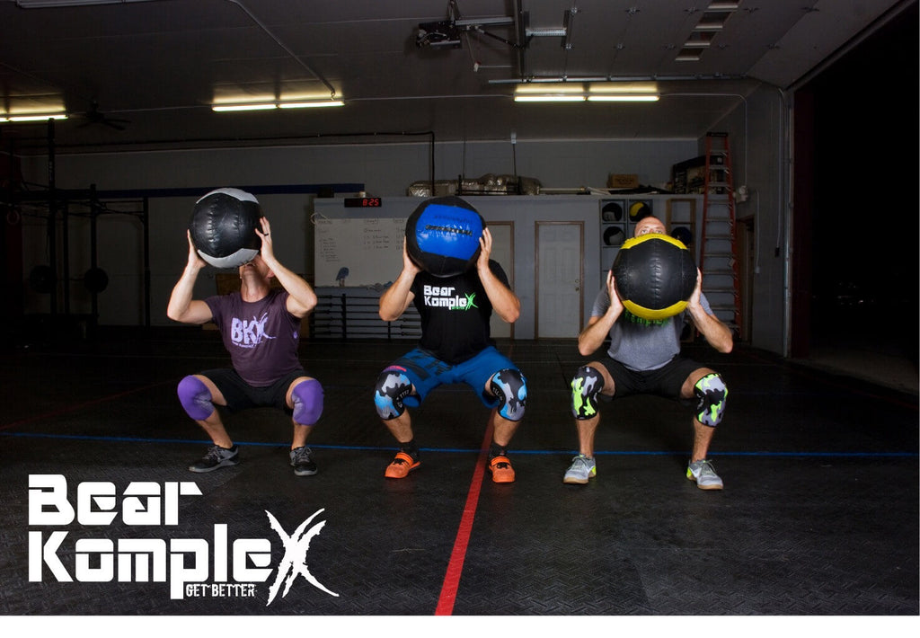 Gym Chemistry Lift Support™ Bear KompleX Knee Sleeves — Stars & Stripes